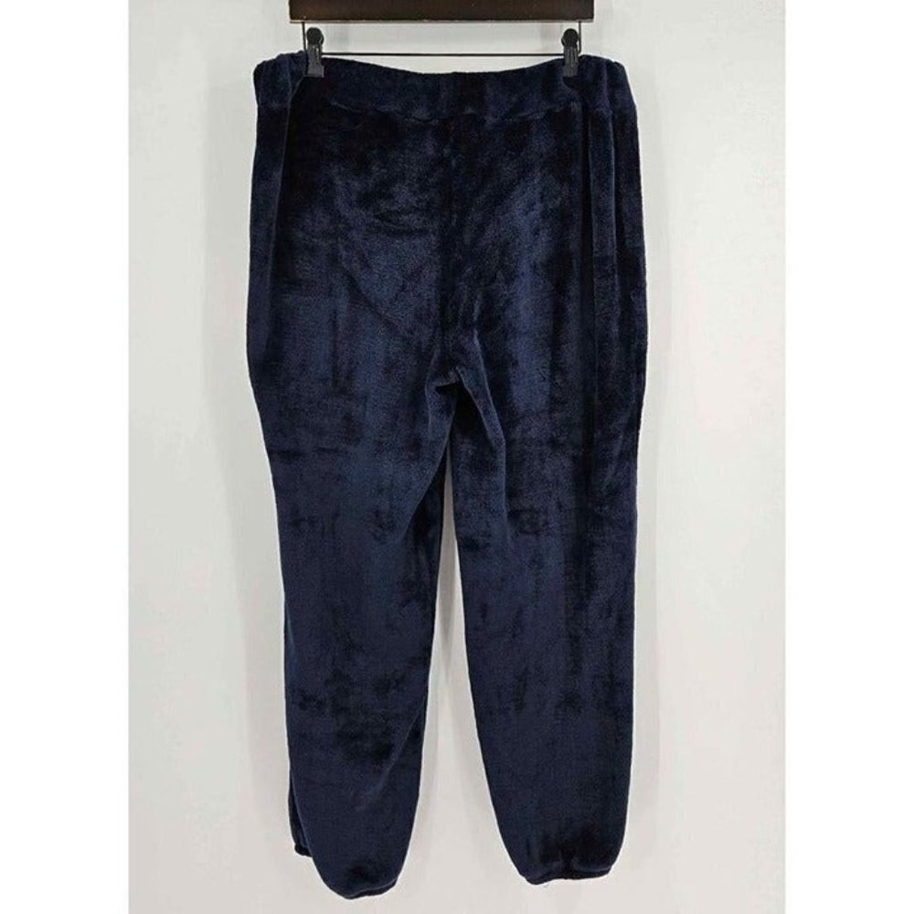 Lucky Brand Womens Soft Velour Feel Fleece Jogger Pants Loungewear Sz XL - Picture 2 of 3
